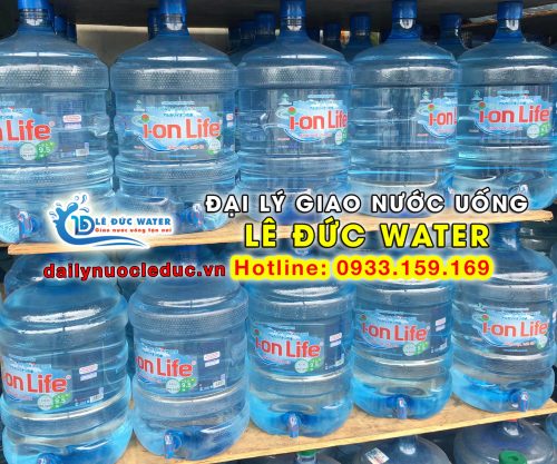 Đổi nước, giao nước uống Ion Life - Đại lý nước Lê Đức
