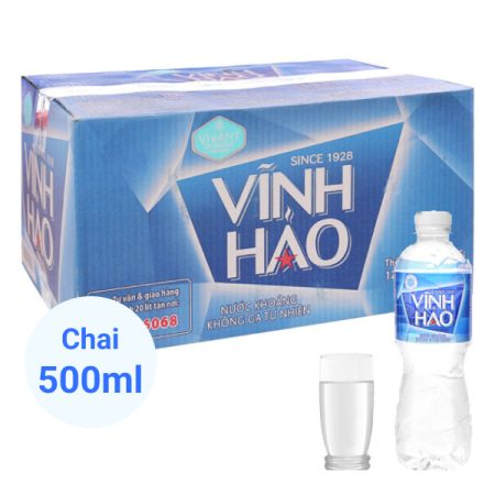 Nước khoáng Vĩnh Hảo 500ml