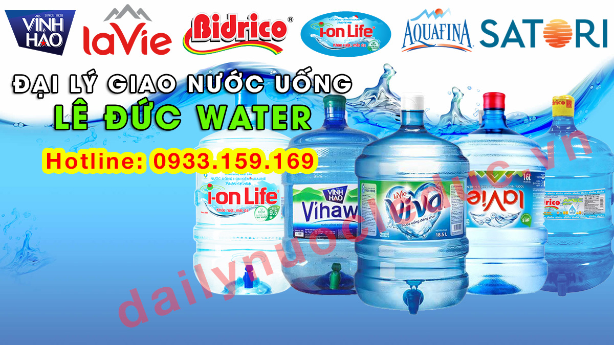 Đại lý giao nước uống Lê Đức