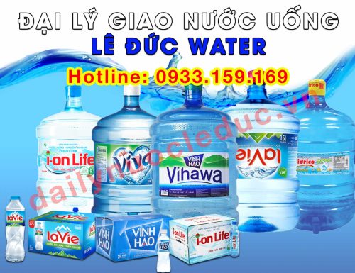 Đại lý giao nước uống tận nơi Lê Đức
