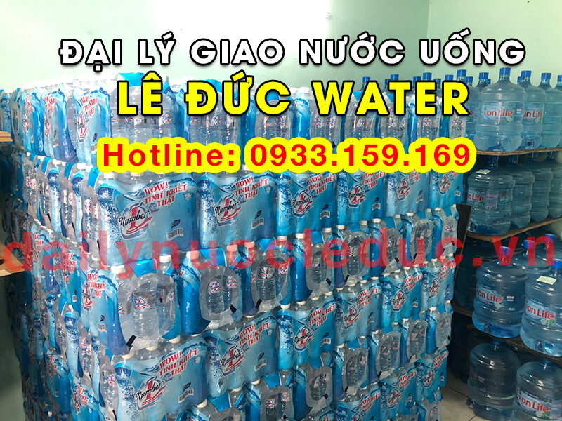 Đại lý giao nước suối Number 1 ở quận 10 gần đây giá rẻ - Nước uống Lê Đức