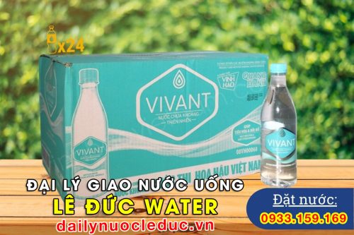 Đại lý giao thùng nước suối Vivant 500ml giá rẻ