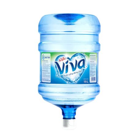 Nước tinh khiết LaVie Viva 19L bình úp máy nóng lạnh