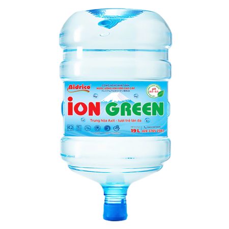 Nước ion kiềm Bidrico ION GREEN bình 19L