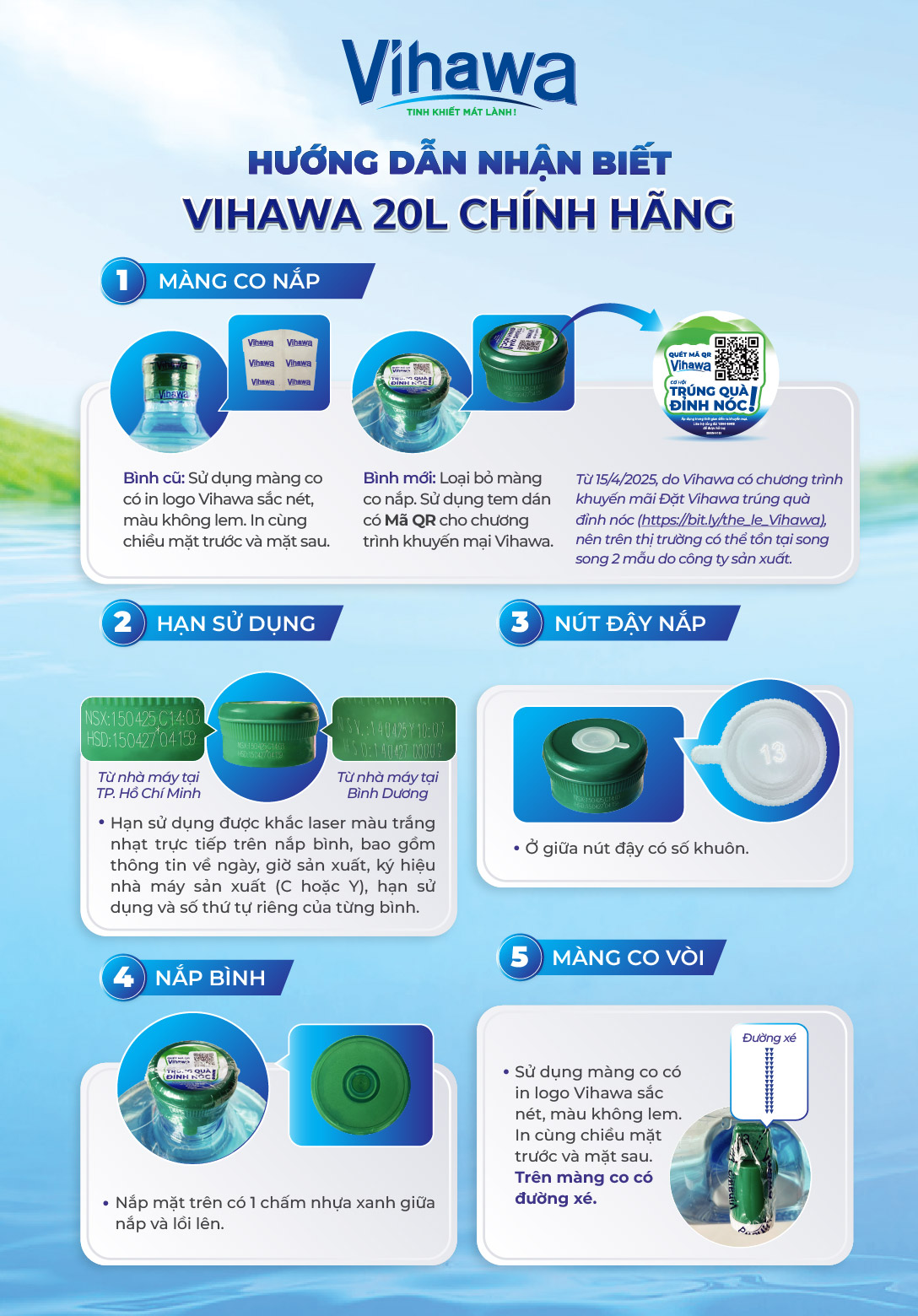 Cách phân biệt nước Vihawa Vĩnh Hảo thật giả