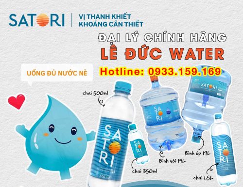 Lê Đức Water - Đại lý nước Satori TPHCM uy tín