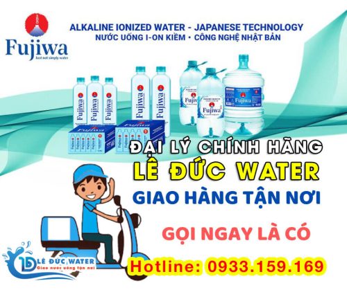 Đại lý nước Fujiwa TPHCM chính hãng - Lê Đức Water