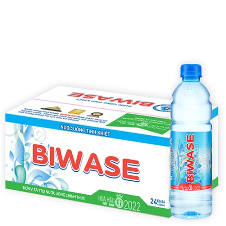 Thùng nước suối BIWASE 350ml (24 chai)
