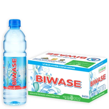 Thùng nước suối BIWASE 500ml (24 chai)