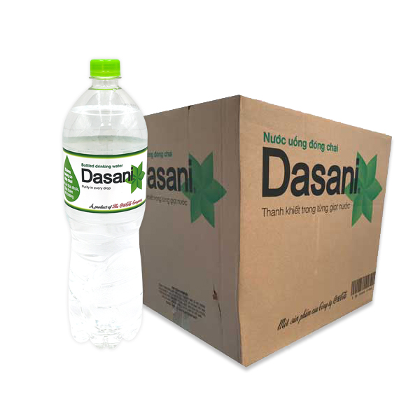 Dasani-1_5L Thùng nước Dasani 1.5L