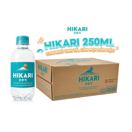 Nước suối chai nhỏ Hikari 250ml